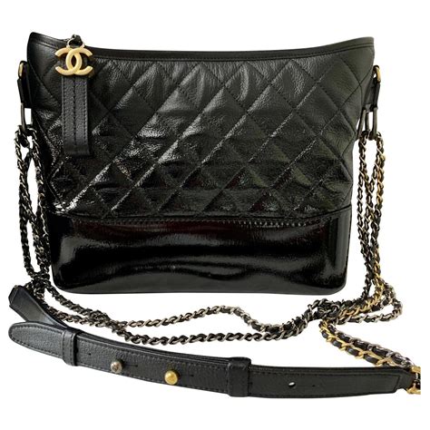 chanel gabrielle black bag|chanel gabrielle hobo bag jimin.